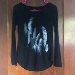 Black American Eagle soft & sexy long sleeve tee